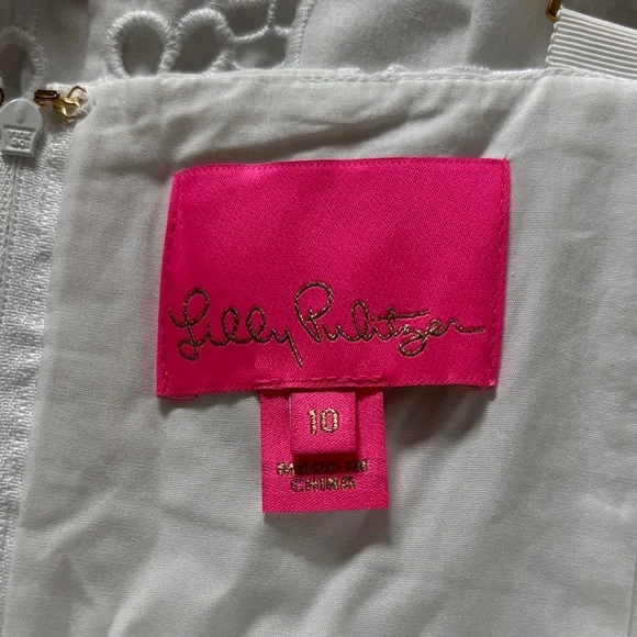 Lilly Pulitzer White Lace Dress - Picture 4 of 8